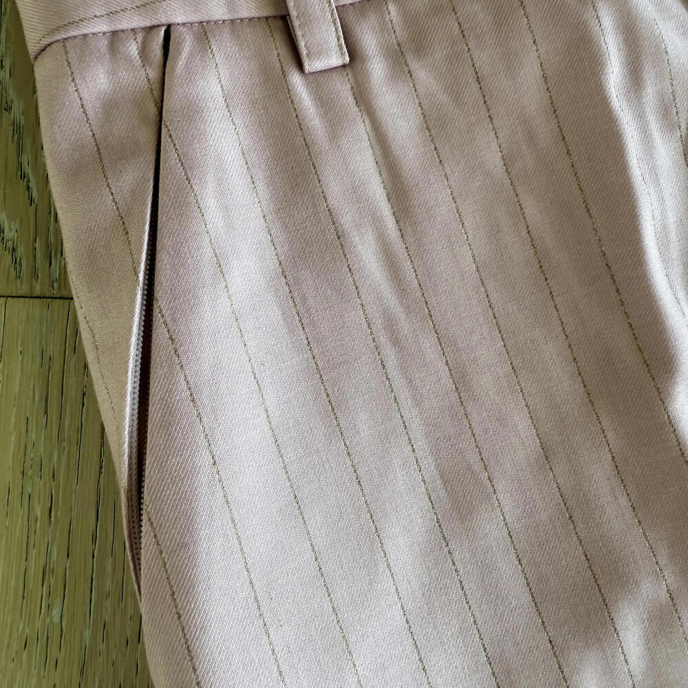 Good American Women's Wide Leg Pants Pink Size 4/27 - Picture 2 of 4